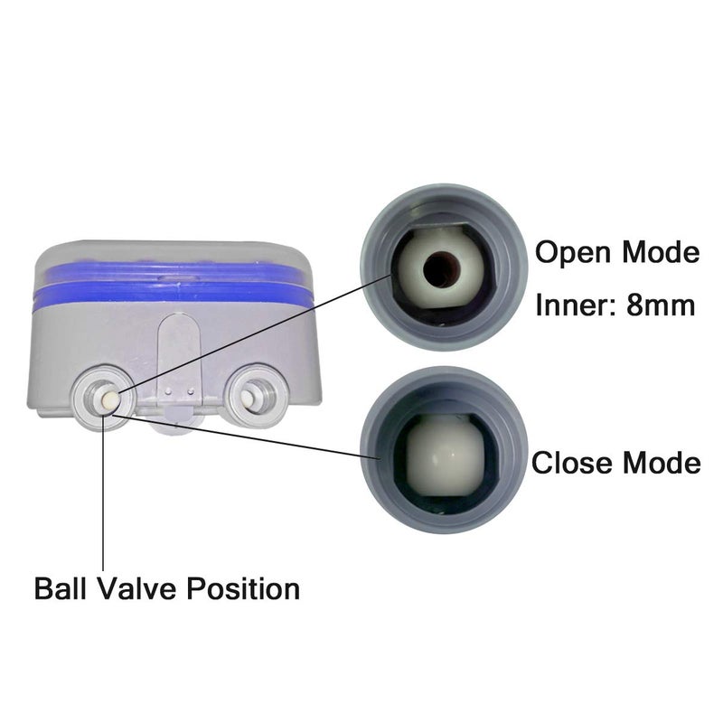 Yardeen Dual Outlet Water Timer Irrigation Controller System, No Water Pressure Required - Image 3